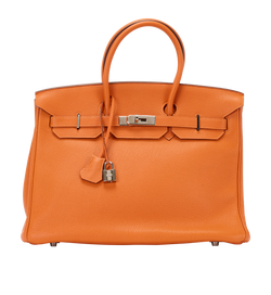 Birkin 35 In Orange Togo Leather, [L] (2008), L/K/DB, 3*